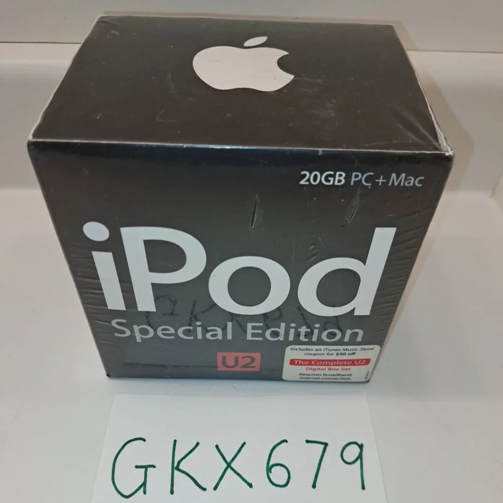 Apple iPod Vintage U2 Special Edition Black/Red (20 GB) Unopened/Factory Sealed